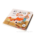 Libro de lectura de niños de impresión de diseño personalizado